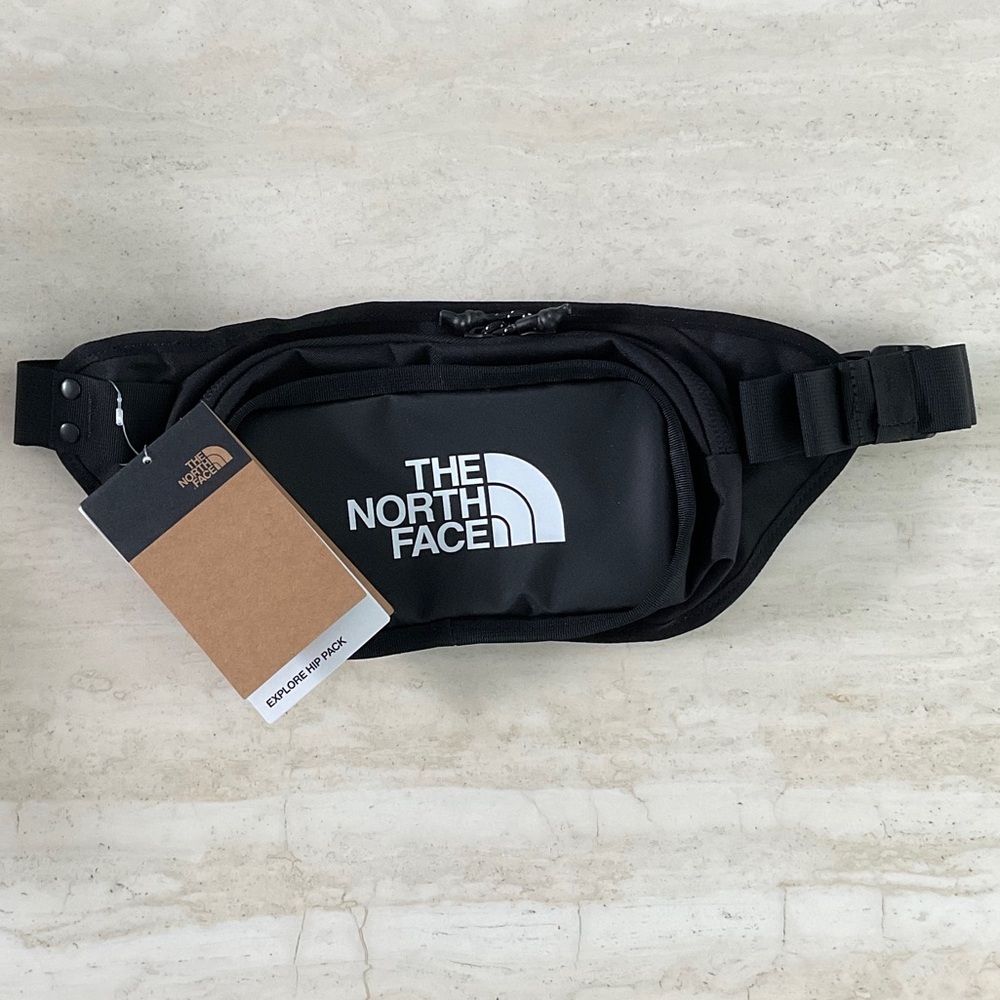 The North Face Fanny Pack Explore Hip Pack Black Belt Waist Bag New TNF